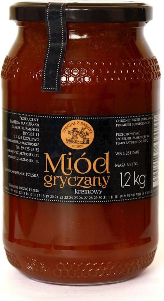 Cremiger Buchweizenhonig 1,2 kg SPEZIAL VON DER APIEE