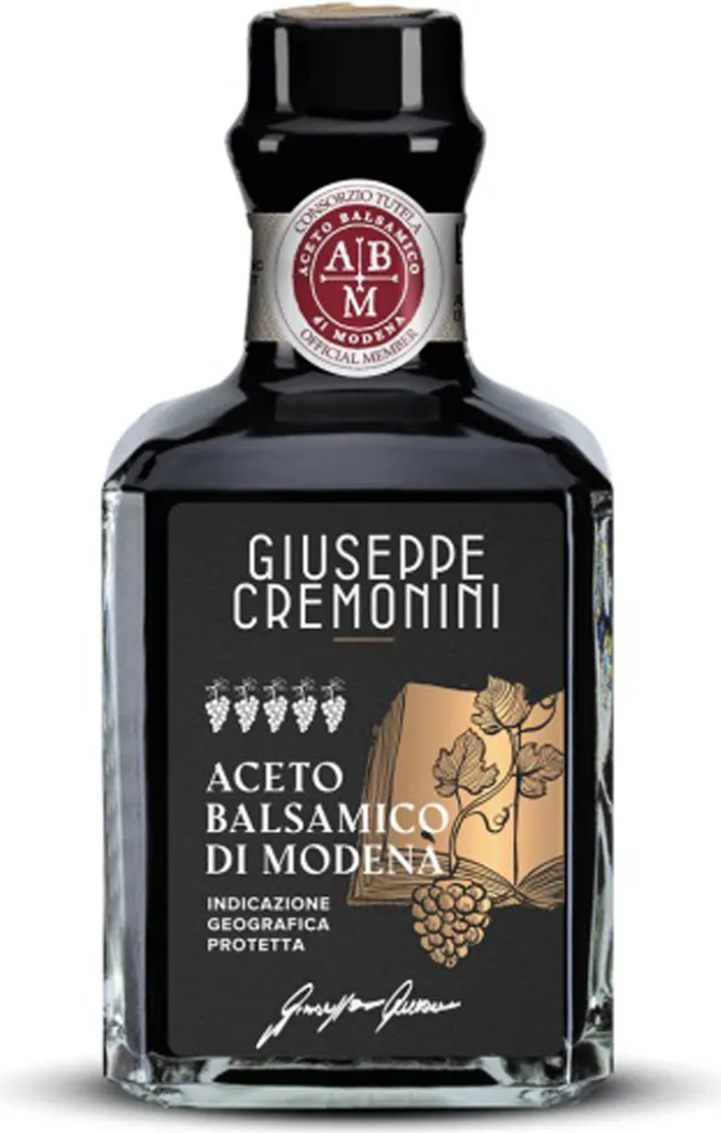 Cremonini Aceto Balsamico 5 Grapes soft and creamy taste 250ml