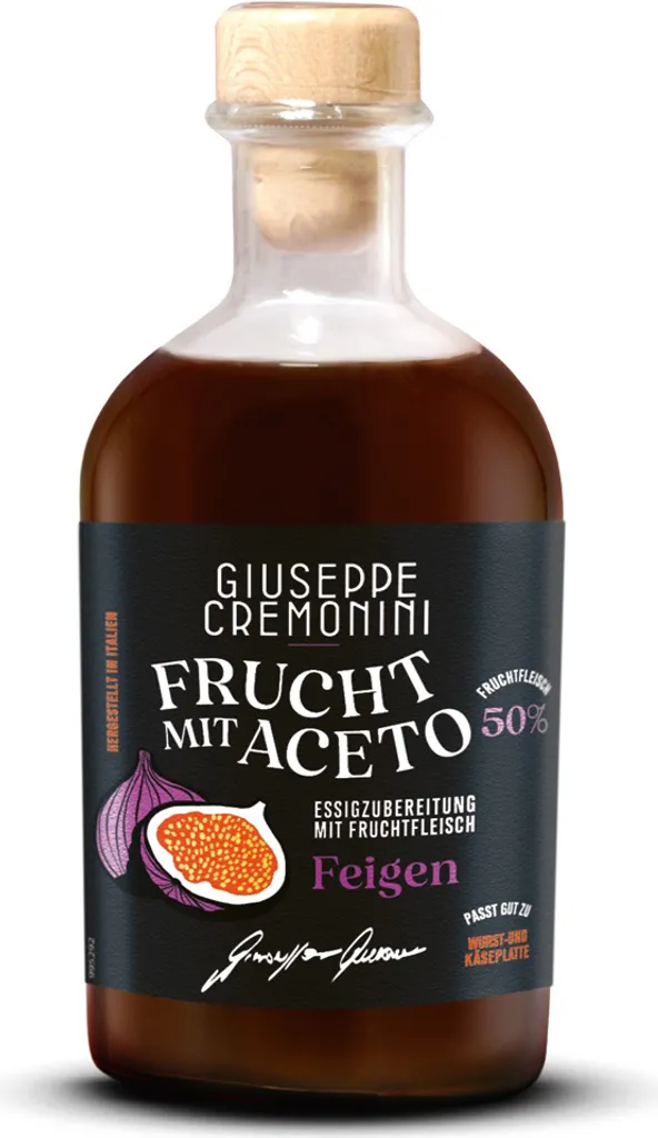 Cremonini Fruit with Aceto Fig delicate sweet and sour sauce 250ml