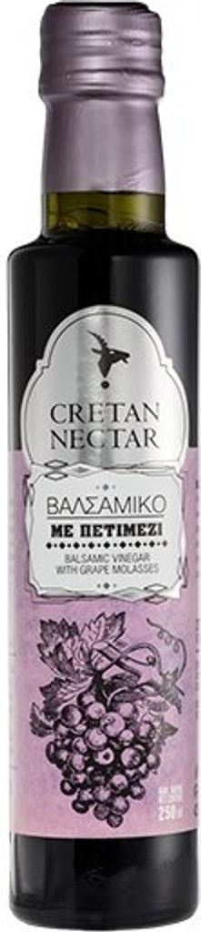 CRETAN NECTAR 01022 - Balsamic Vinegar with Petimezi (Grape Syrup) from Chania, Crete 250ml