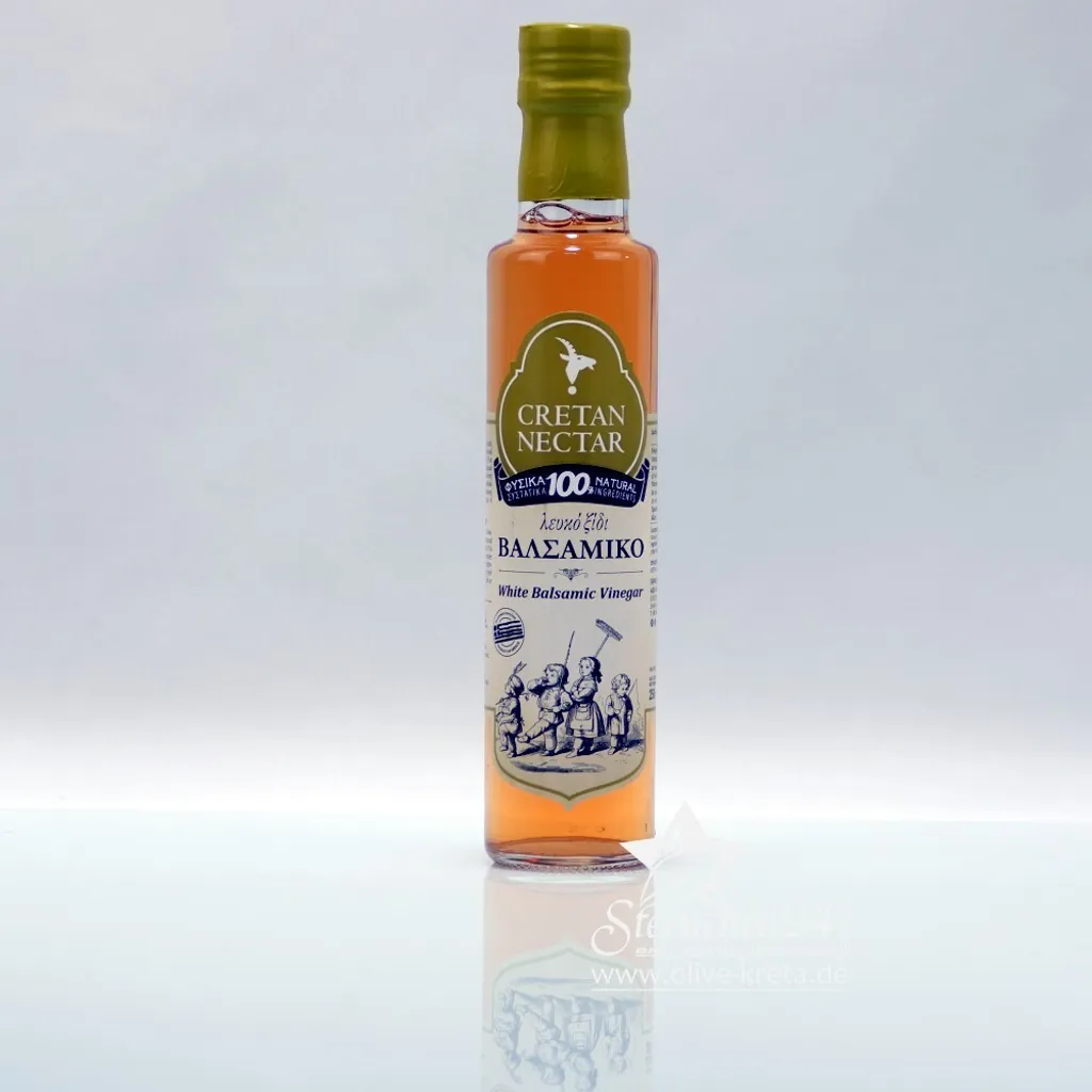 CRETAN NECTAR 01042 - White Balsamic Vinegar from Chania, Crete 250ml