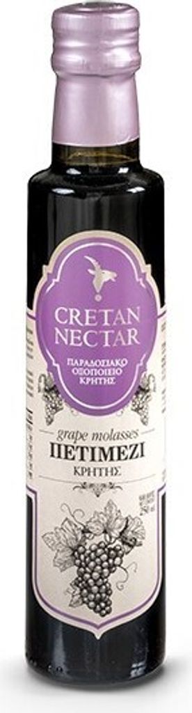 CRETAN NECTAR 01912 - Petimezi - konzentrierte Traubenmelasse (Traubensirup) von Chania Kreta 250ml