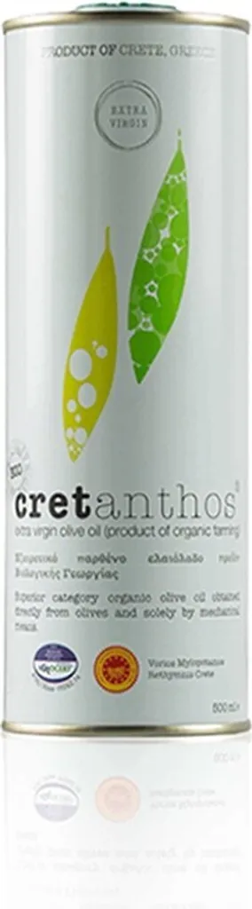 CRETANTHOS® 02533 - Organic Olivenöl EVOO 500ml Dose von Kreta