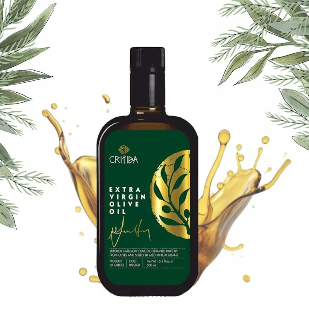 Critida, olivenöl 500ml, Extra Virgin, griechisches Olivenöl, griechische lebensmittel