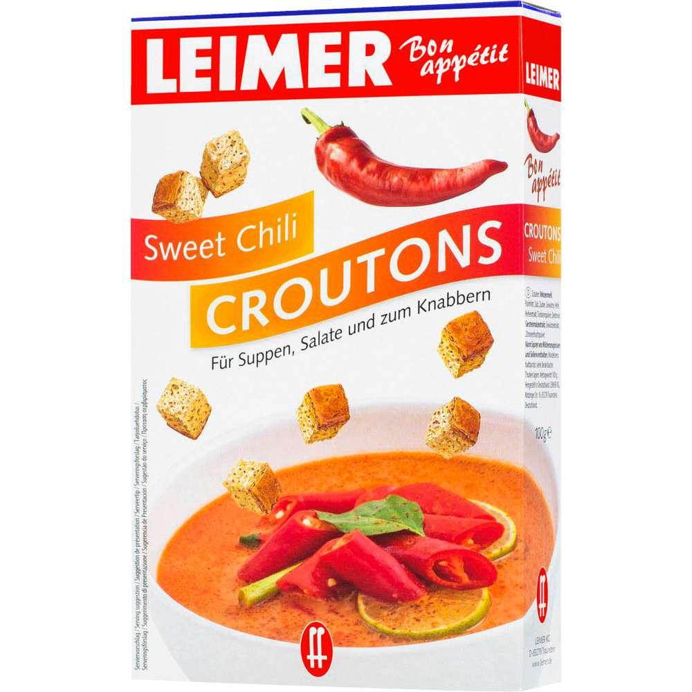 Croutons, sweet chili