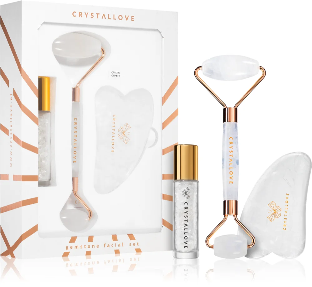 Crystallove Clear Quartz Beauty Set Skin Care Set