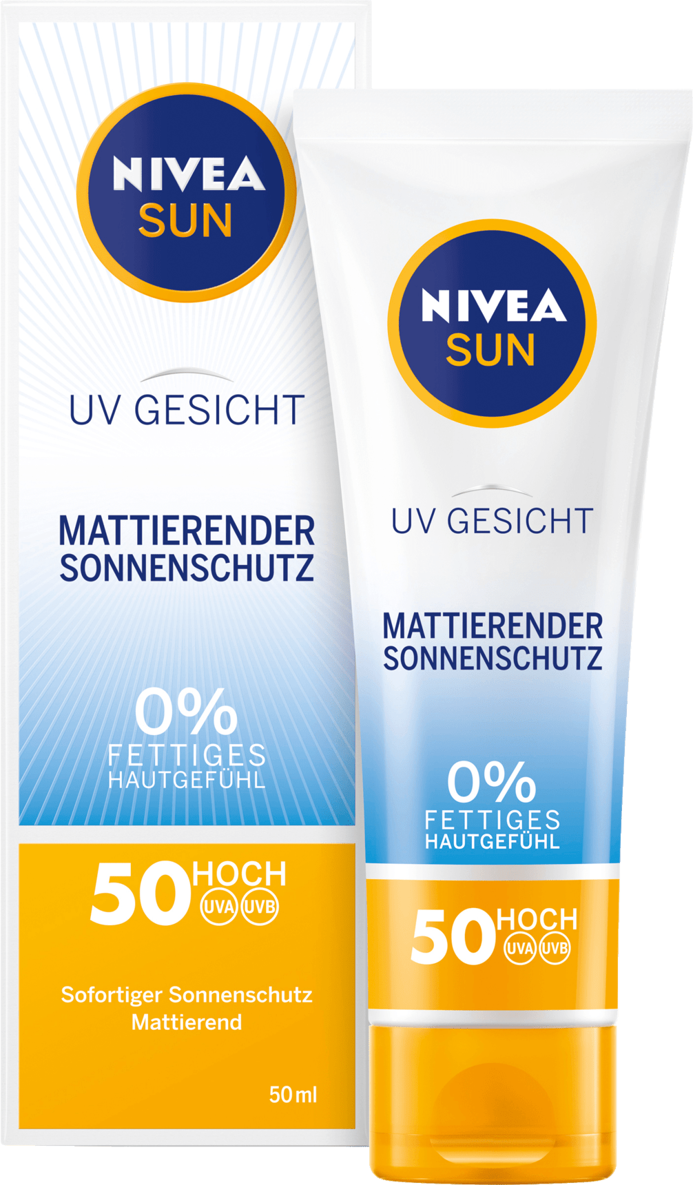NIVEA SUN Face Sun Cream Works To Fill In Lsf50, 50 Ml