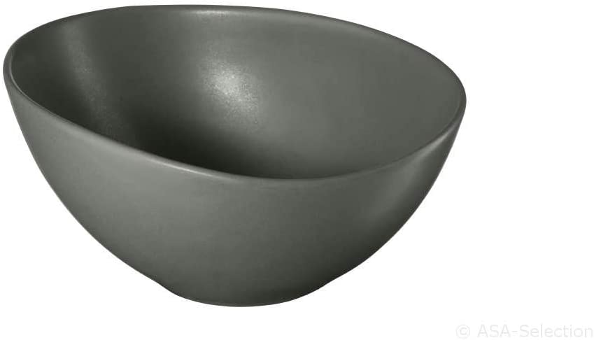 ASA Cuba Grigio 1214400 Soup Bowl Stoneware Brown / Grey Diameter 18.5 cm Height 9 cm