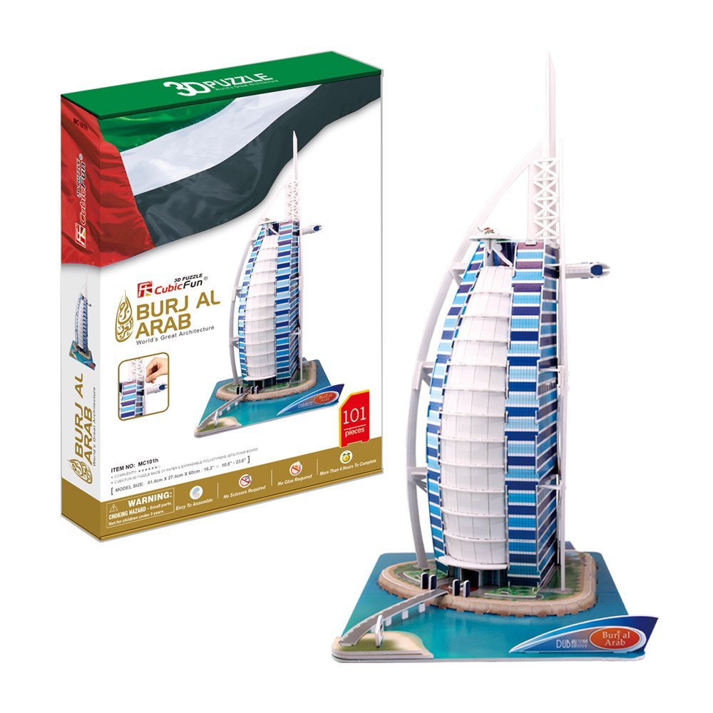 Cubicfun 3D Puzzle "Burj Al Arab - Dubai"