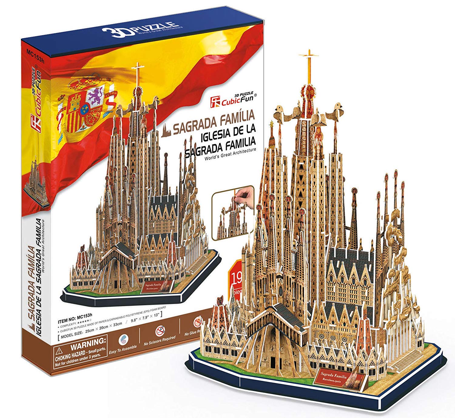 Cubicfun 3D Puzzle "La Sagrada Familia - Barcelona"