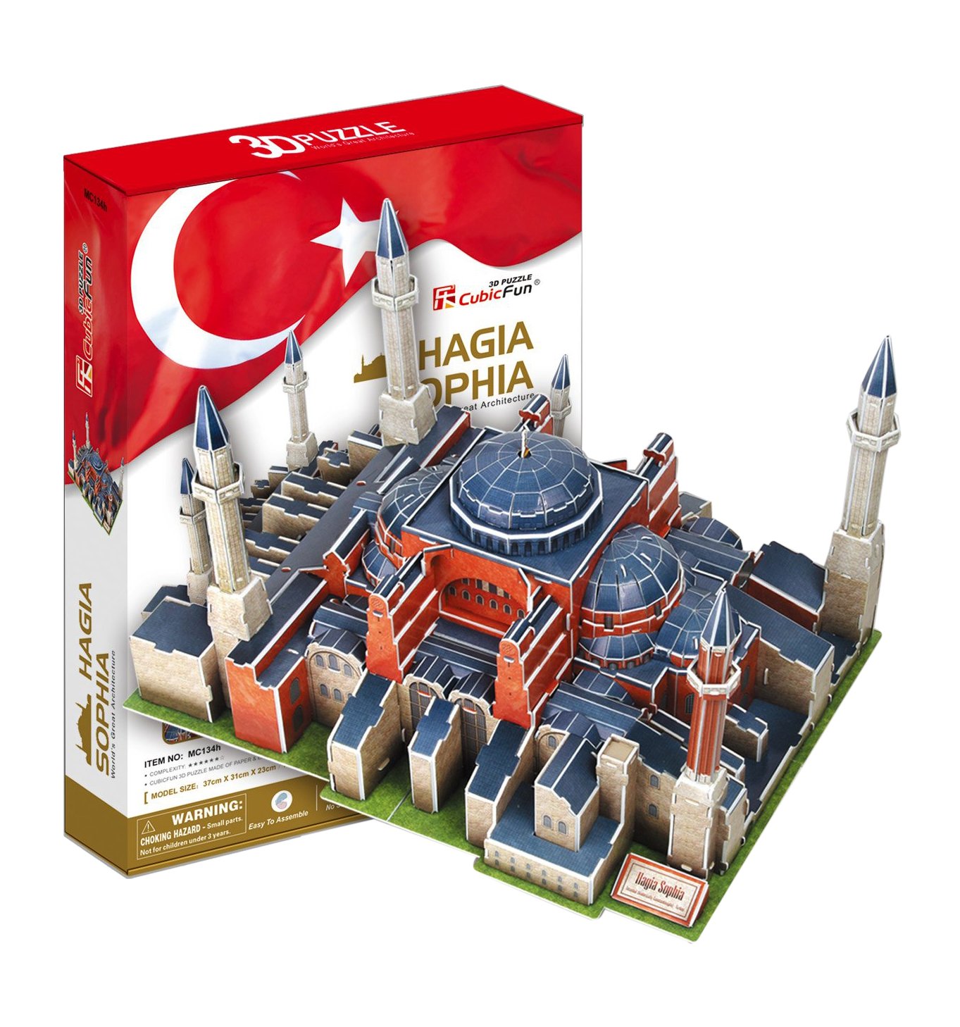 Cubicfun 3D Puzzle Mc-Series "The Hagia Sophia - Istanbul"