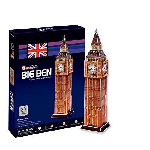 Cubicfun Big Ben London Uk 3D Puzzle