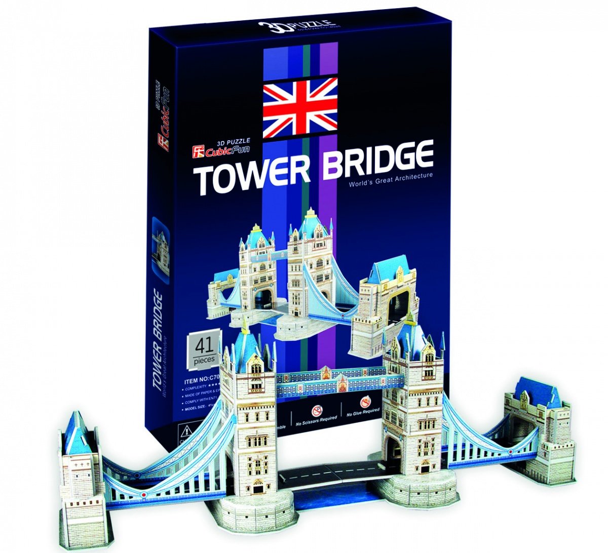 Cubicfun London Uk Tower Bridge 3D Puzzle