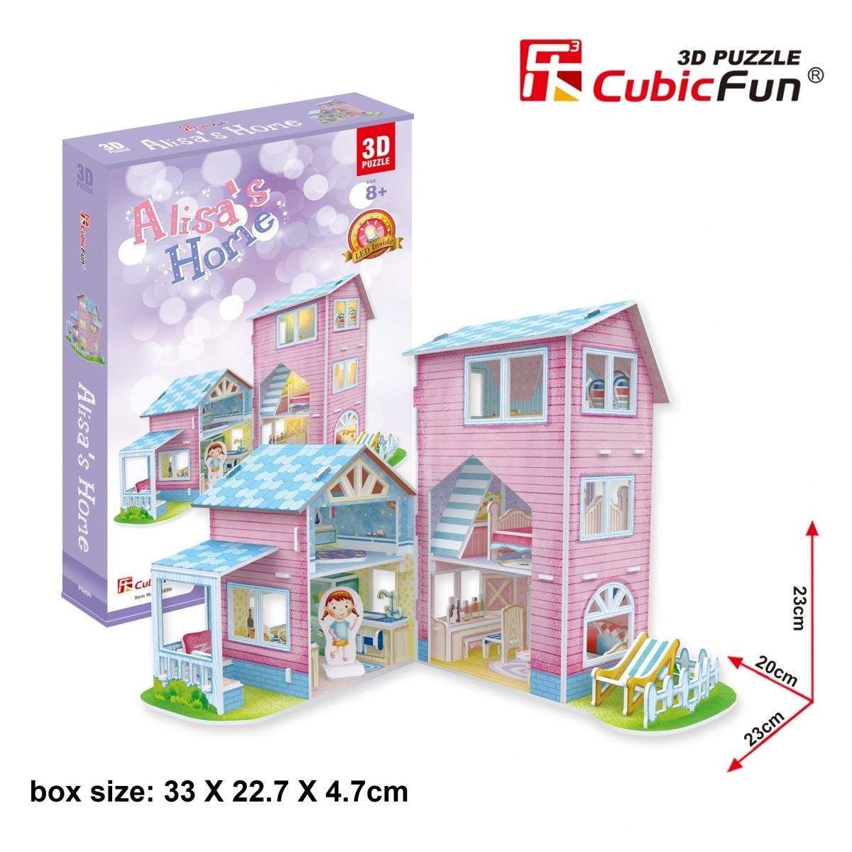 Cubicfun Puzzle 73 Pieces 3D Puzzle Alisas Home
