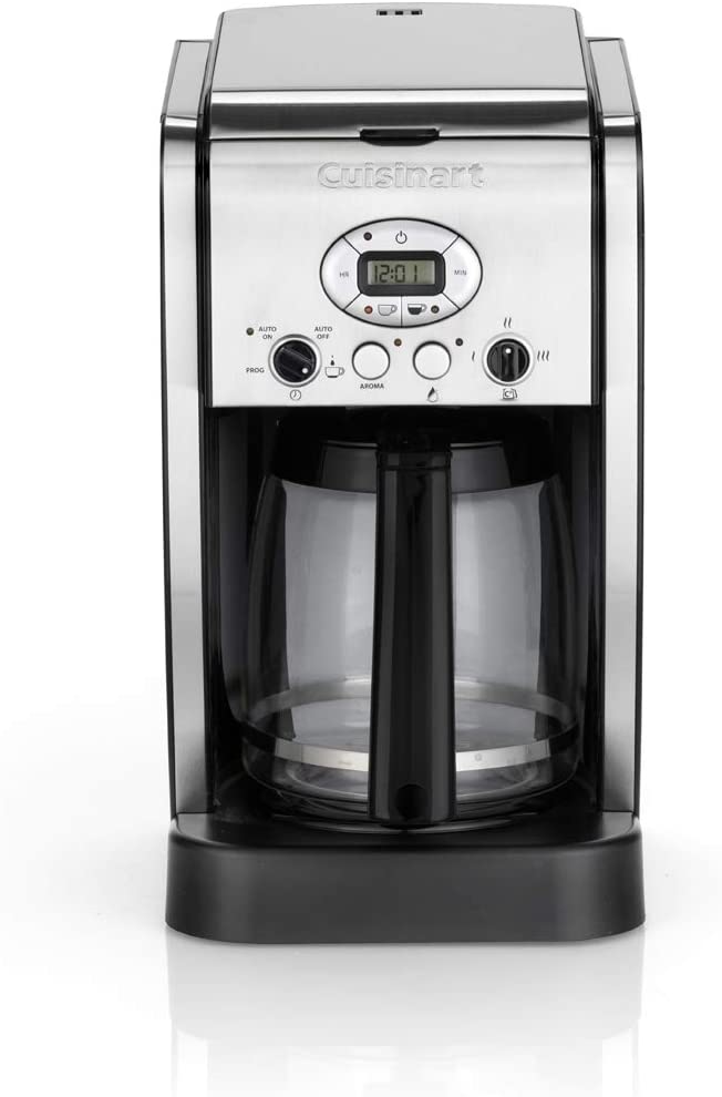 Cuisinart DCC2650E Filter Coffee Maker with 1.8 L Capacity, 3 Temperature Settings, Warming Function and Aroma Function, Programmable, Stainless Steel