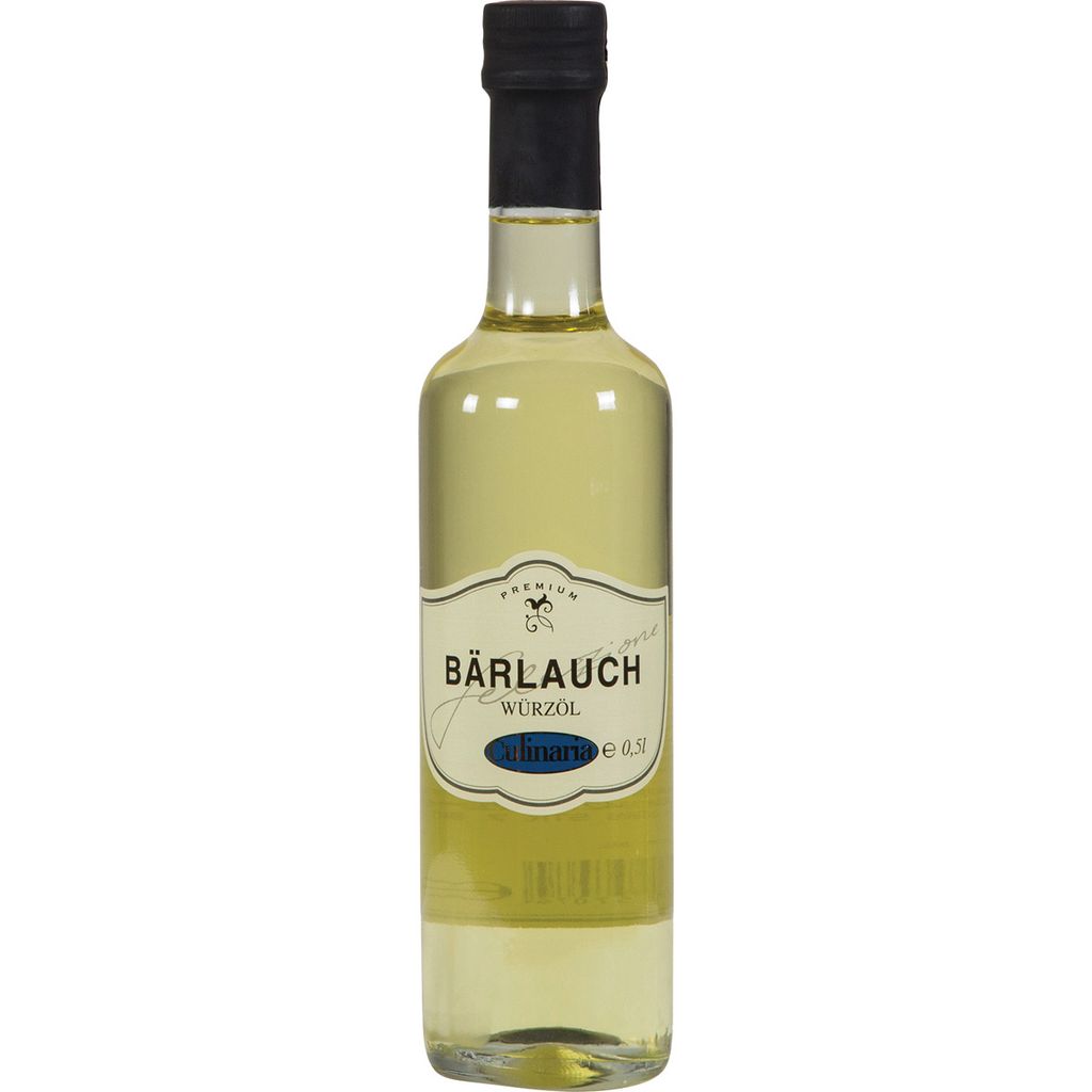 Culinaria Bärlauchöl eignet sich für Fleisch Saucen Salate 500ml