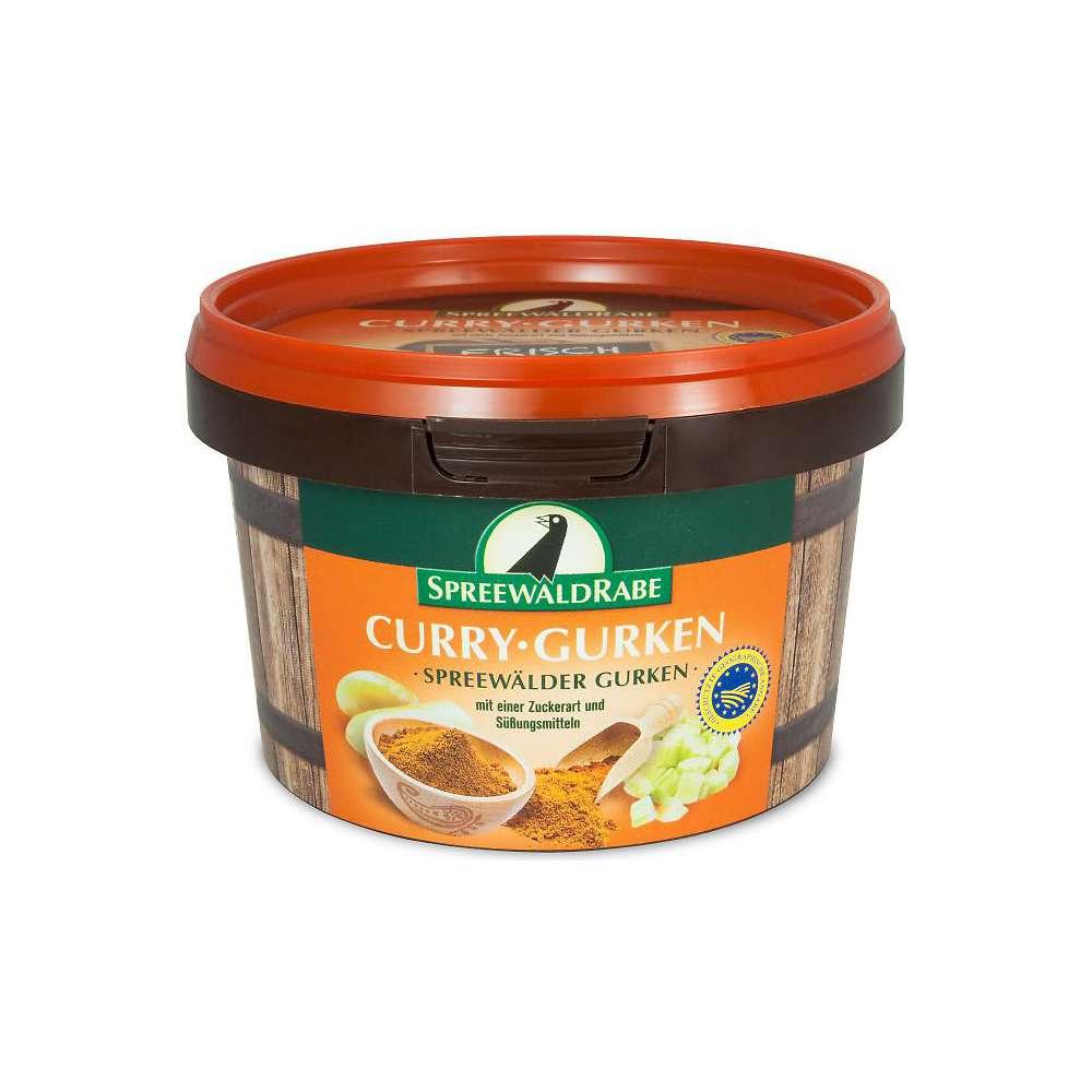 Curry cucumbers, 300g pot