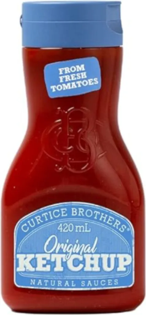 Curtice Brothers Original Ketchup natürlicher Geschmack Flasche 420ml