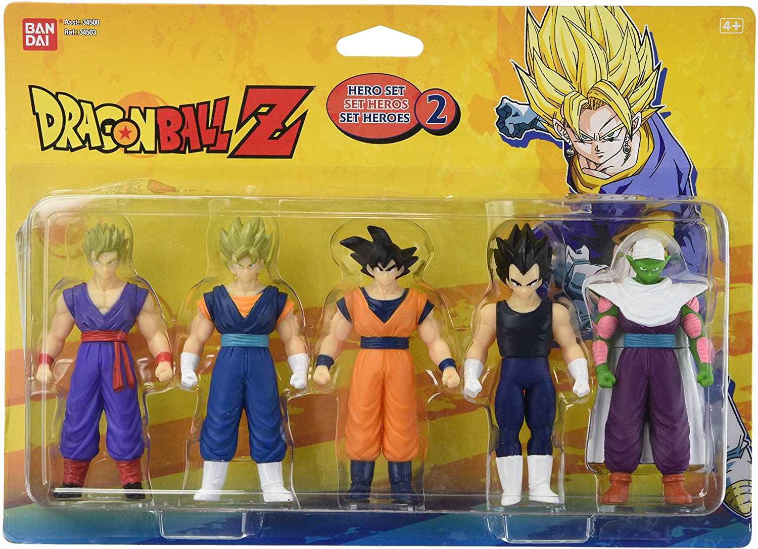 Bandai Dragon Ball Z Pack Of 5 Figures Assorted Models