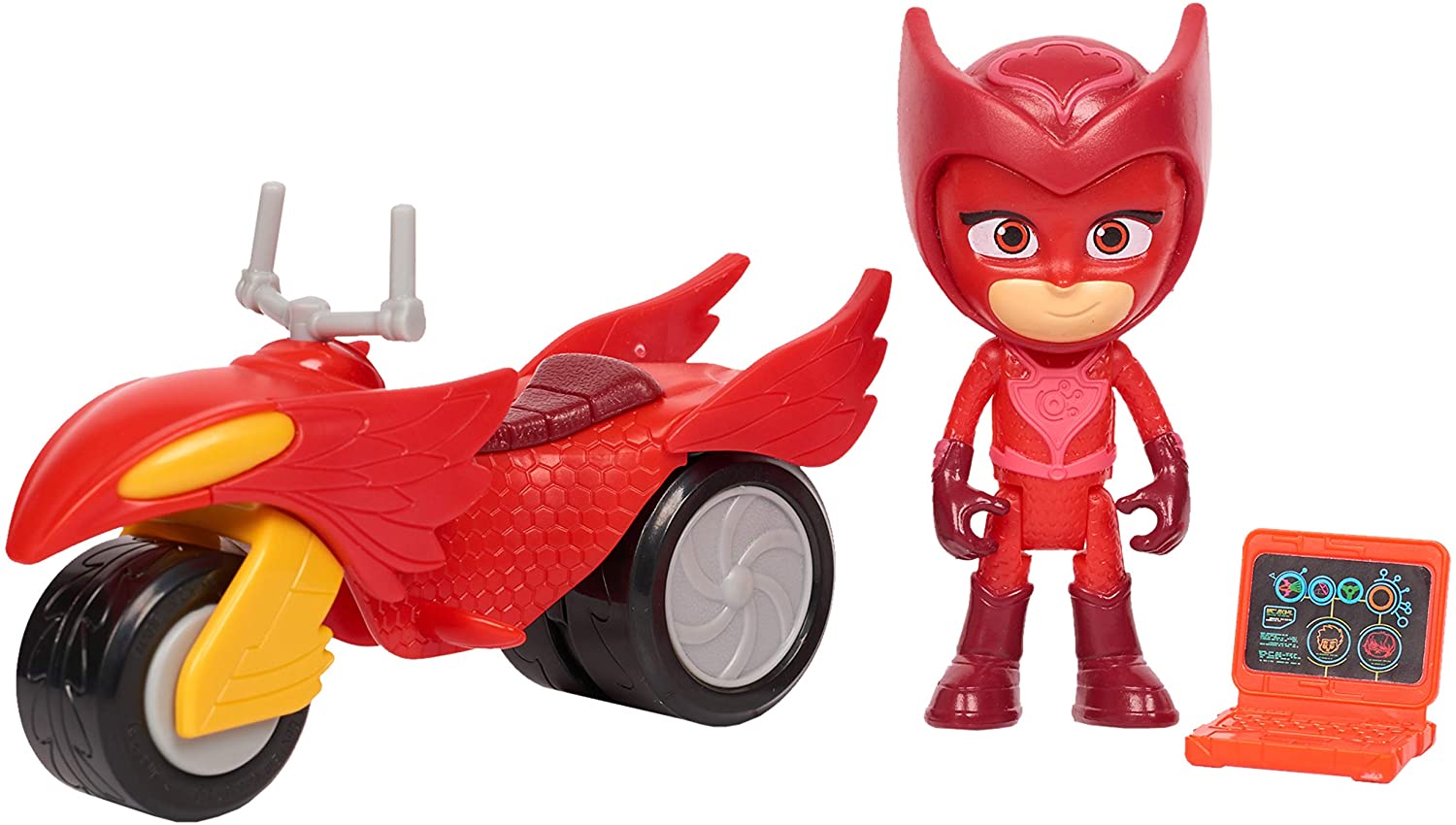 JP PJ Masks JPL95112 Super Adventure Owlette Moon Rover Figure and Vehicle
