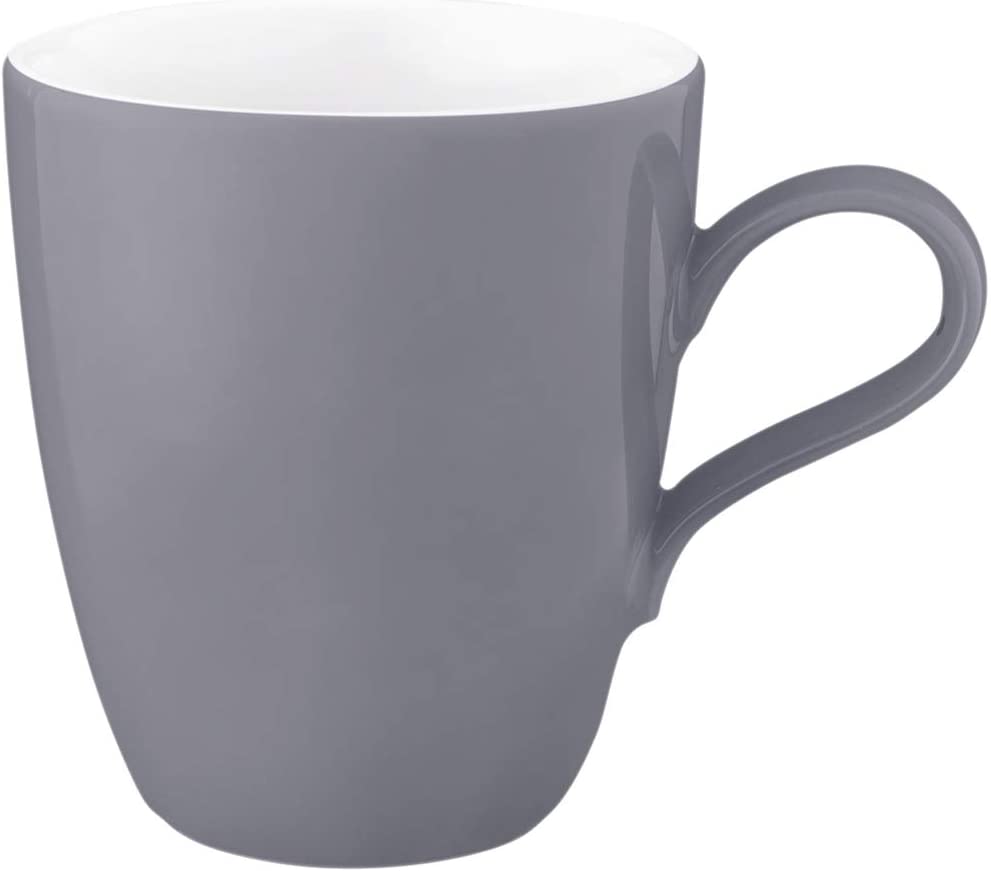 Seltmann Weiden \'Seltmann Porcelain \"L Fashion Elegant Grey Mug with Handle 0.40 l