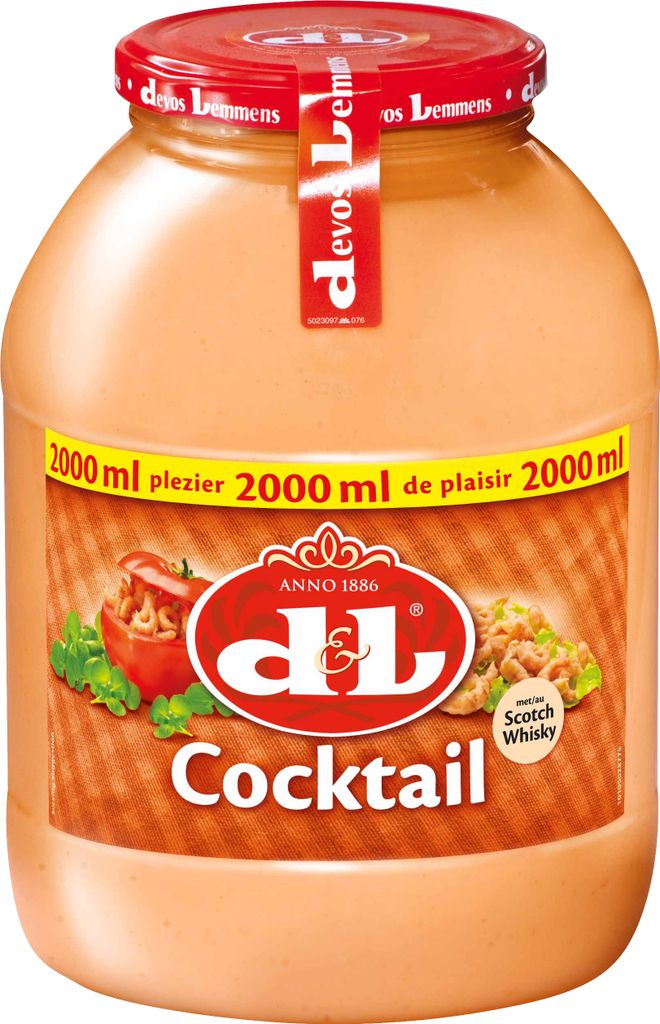 D&L Belgian Gourmet Cocktail Sauce 2000ml