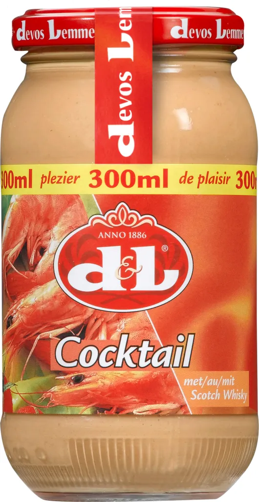 D&L cocktail sauce with Scotch whiskey