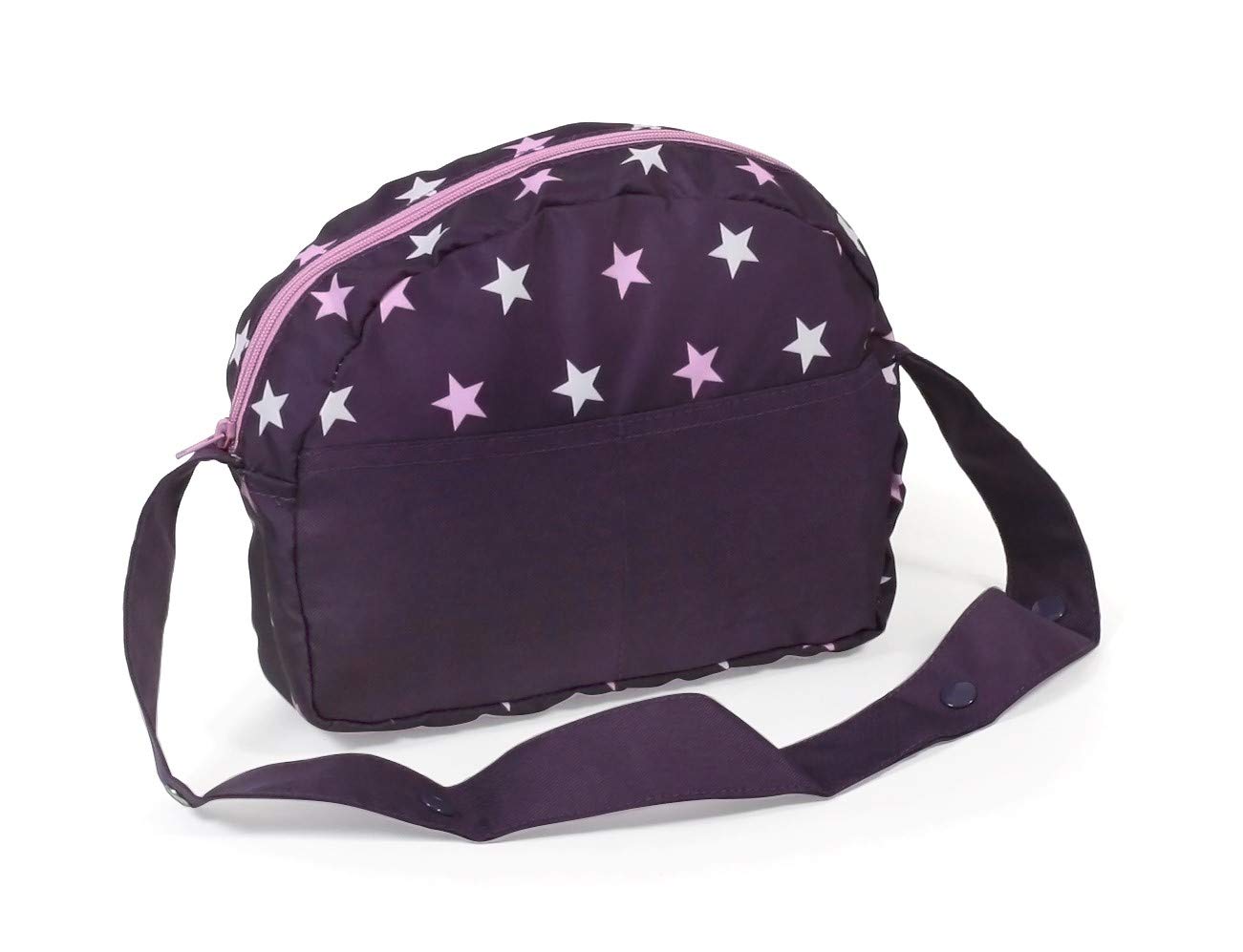Bayer Chic 2000 - Doll Changing Bag, Doll Changing Bag, Doll Accessories, Doll Bag, Stars Purple