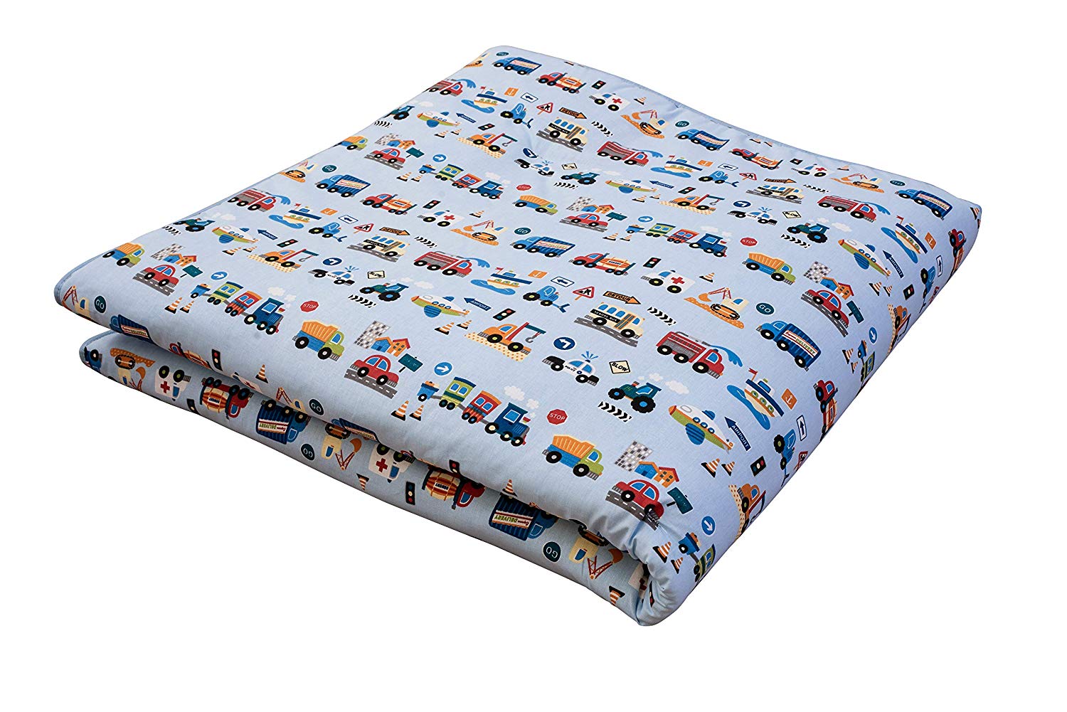 Ideenreich 2014 Size 1 Large Beautiful Crawling and Playing Blanket 135 x 190 cm 150x180 Cars