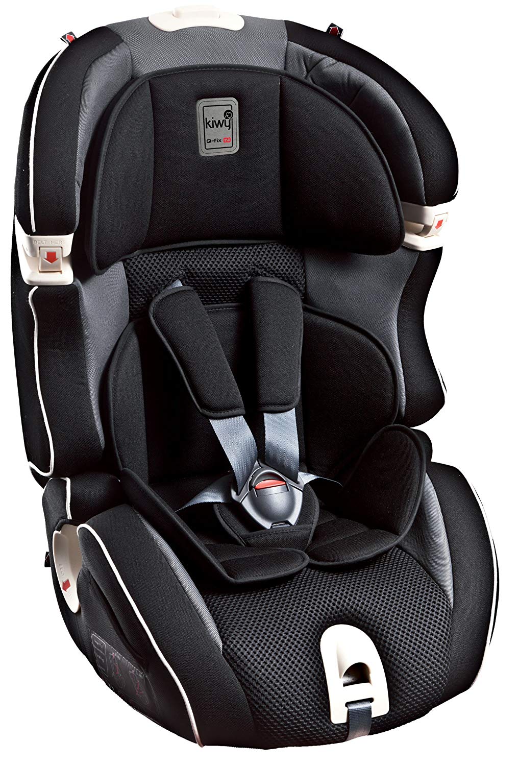Kiwy Child Car Seat Group 1/2/3 with Isofix 9-36 kg/Carbon