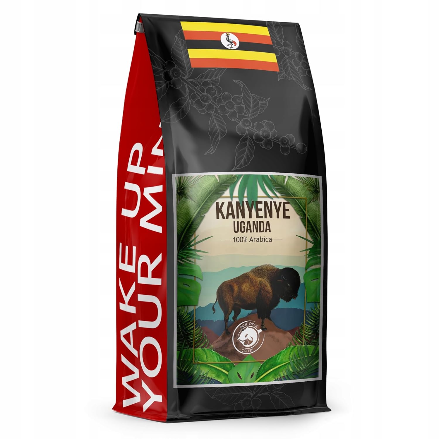 Blue Orca Coffee - UGANDA KANYENYE - Specialty Kaffeebohnen aus Uganda Kanyenye - Frisch geröstet - Single Origin - SCA 82.5 Punkte, 1 kg
