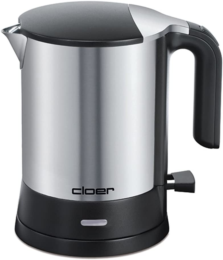 Cloer 4890 kettle, 2200 W with concealed heating element, boil dry and over