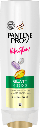 PANTENE PRO-V Conditioner VitaGlow Glatt & Seidig, 360 ml