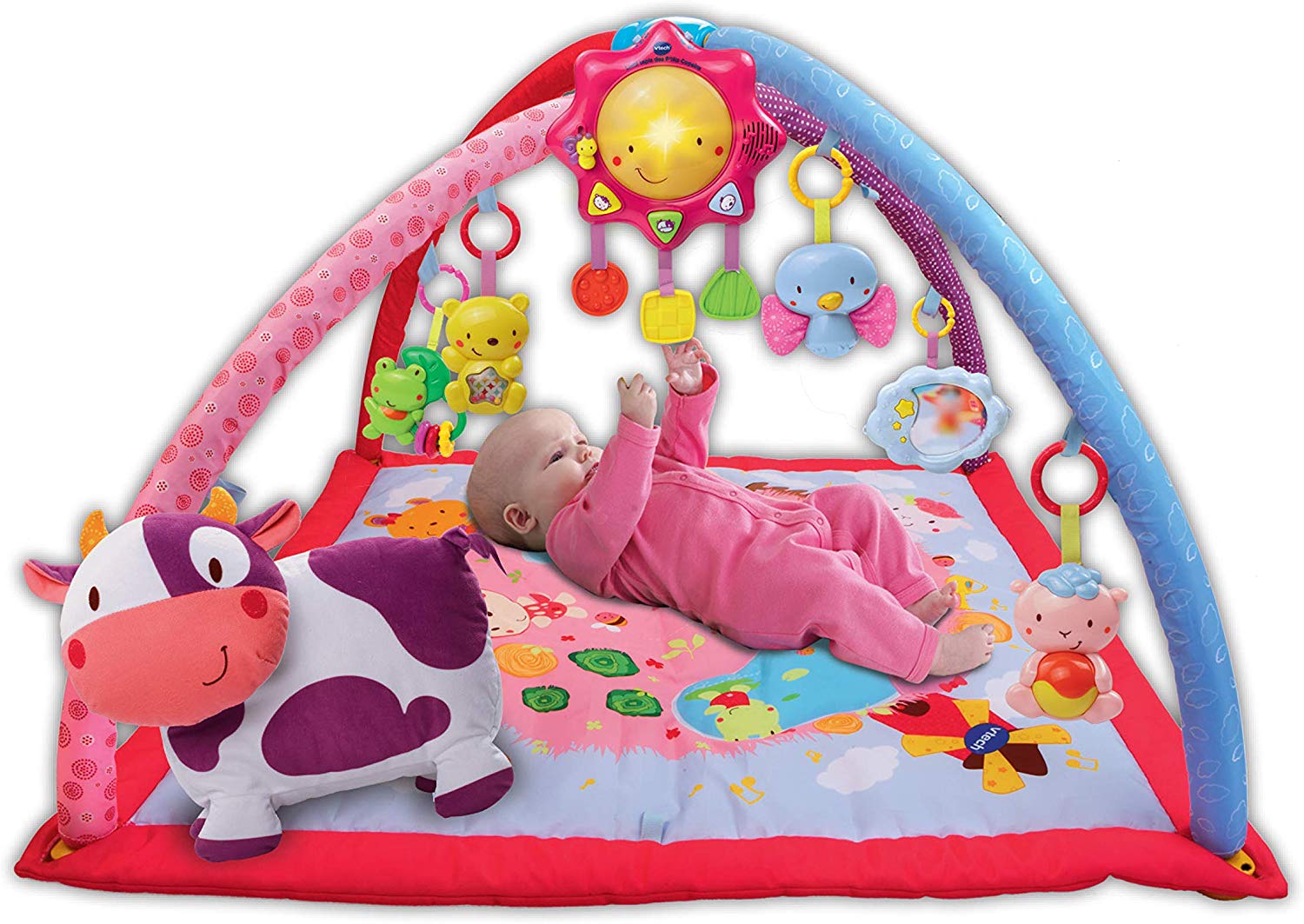 Blanket and Gym Singing 2 in 1 Pink
