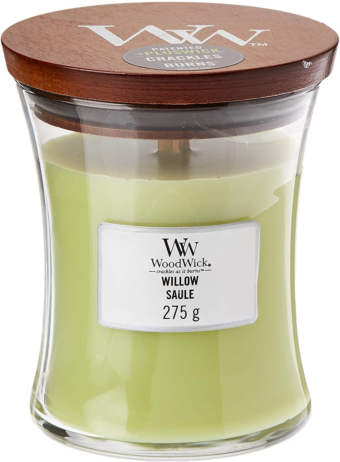 Medium Woodwick Scented Candle In Hourglass, At The Beach