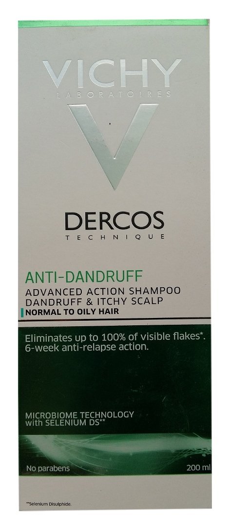Vichy Dercos anti-dandruff shampoo great. scalp 200 ml., ‎weiß