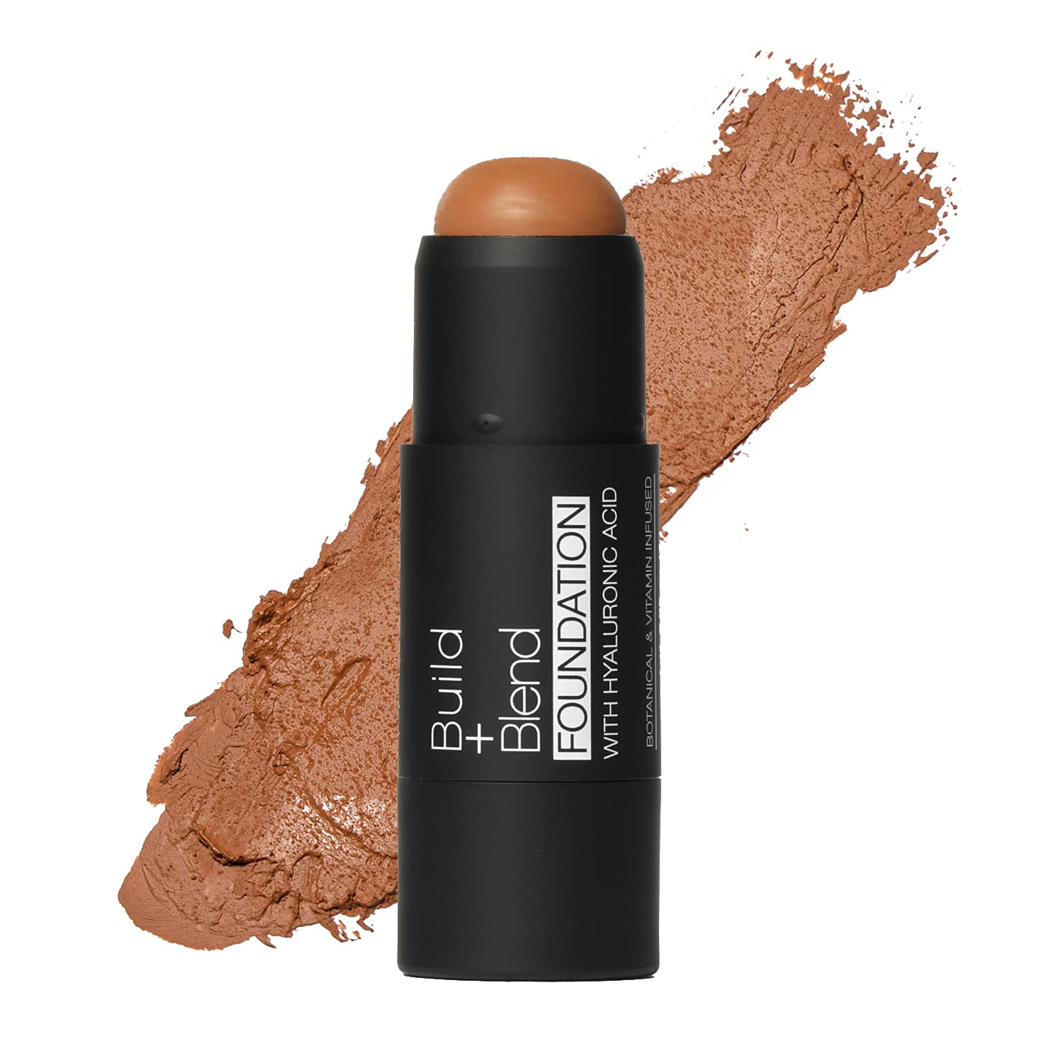 Palladio Build + Blend Foundation Stick, Contour Stick for the Face, Professional Makeup for the Perfect Look, 0.25 Ounce, Cinnamon