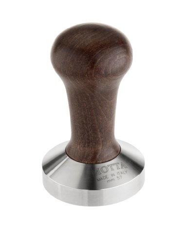 Motta 8170/M Tamper Base Stainless Steel 2.24 Inches Handle Wood