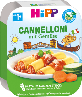 Children's plate cannelloni with vegetables from 1 year, 250 g