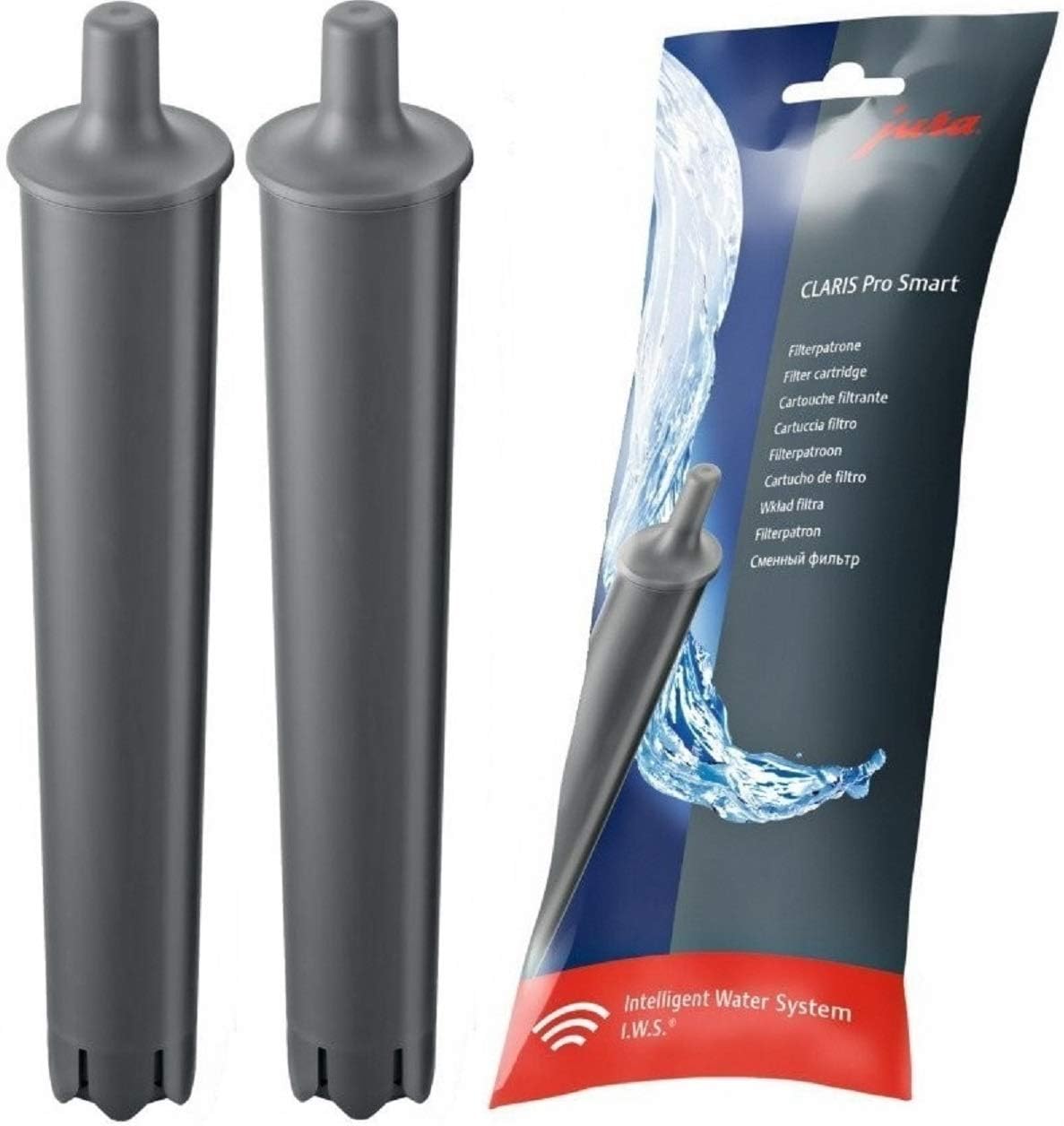JURA Claris Pro Smart Water Filter for WE6 WE8 X6 X8 GIGA X8 72819 Set of 2