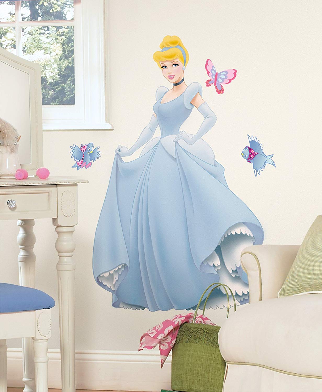 Roommates Disney Princess Cinderella Giant Wall Sticker