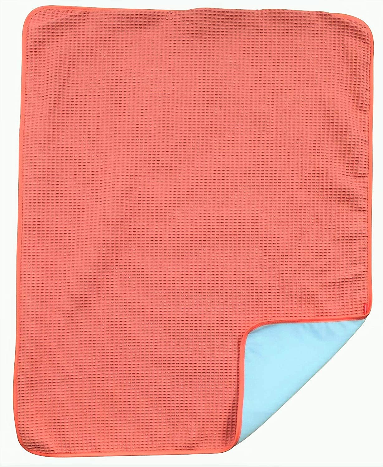 Ideenreich 2570 IDEENREICH 2570 Baby Blanket Salmon 70 x 90 cm Orange