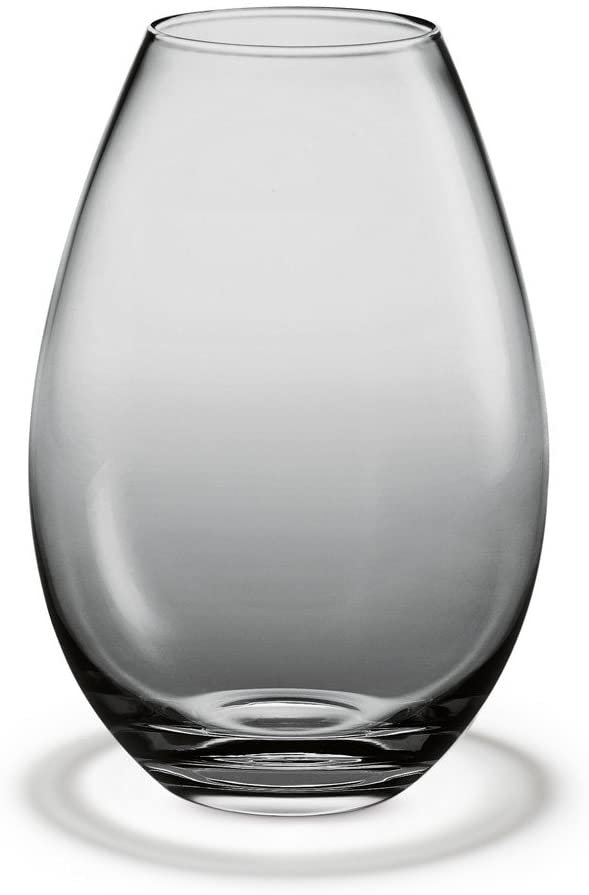 Holmegaard Cocoon Vase Height Smoke 17 cm