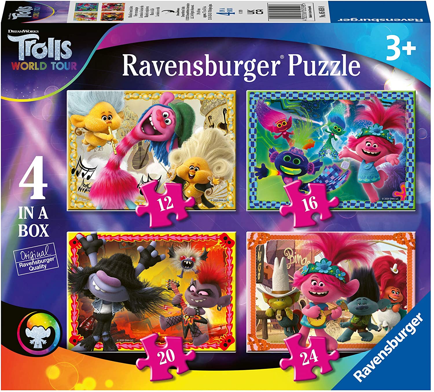 Ravensburger Ltd-5059 World Tour - 4 In 1 Puzzle Box