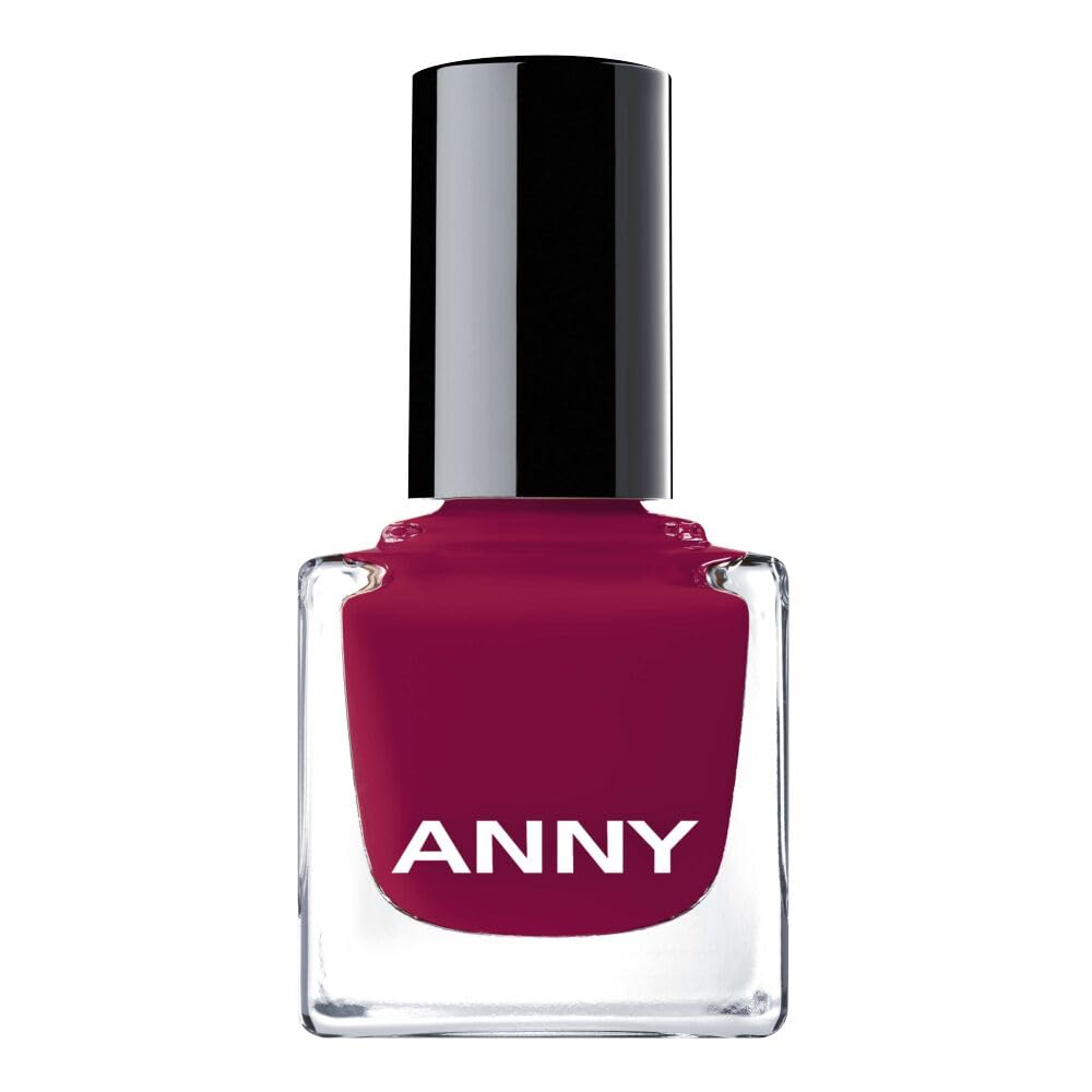 ANNY Nail Polish - High Quality Color Nail Polish with Long Lasting Shine, Chip Resistant and Quick Drying - Fresh Raspberry - 15ml