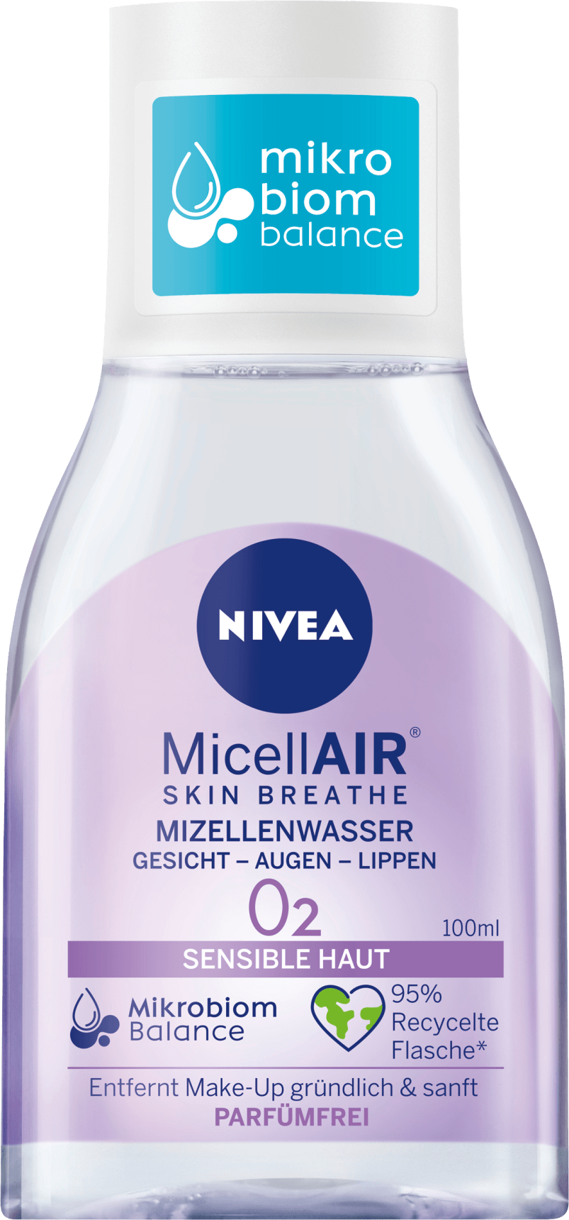 Micelles-Cleaning Water Micellair Sensitive Travel Size, 100 Ml
