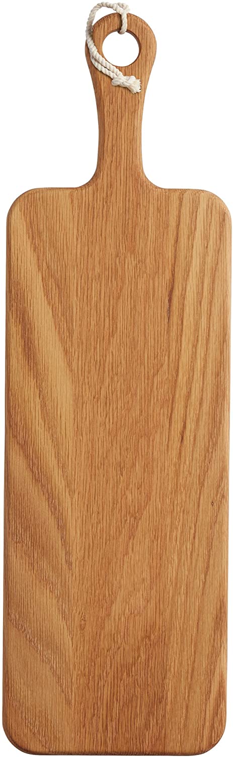 Master Class Large Oak Wooden Serving Paddle / Antipasti Board, 15.5 x 51 cm (6\" x 20\")