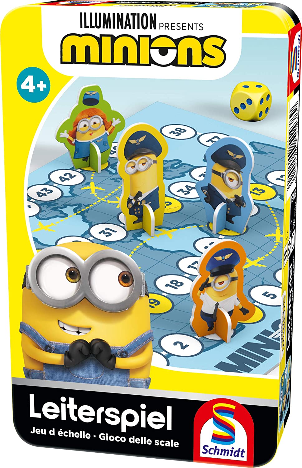 Schmidt Spiele Gallery Of Minions Ladder Game Bring Me With Game In Metal Tin Colourful