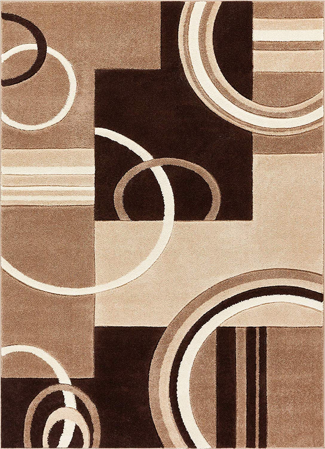 Modern Geometric Patterns Comfortable Hand Made Easy Clean Stain & Fade Res