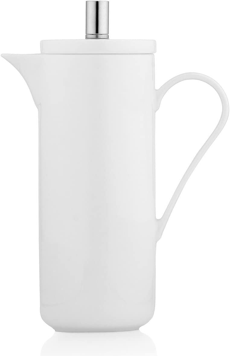 La Cafetiere Small Lexi Fine China French Press Coffee Maker White